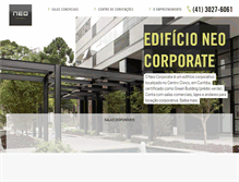 Tablet Screenshot of neocorporate.com.br